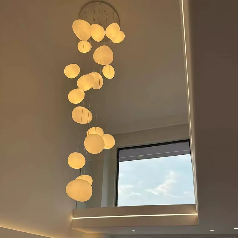 Nordic Home Decoration, Stair Chandelier, Living Room and Dining Room Pendant Lights, Ceiling Light, Indoor Lighting