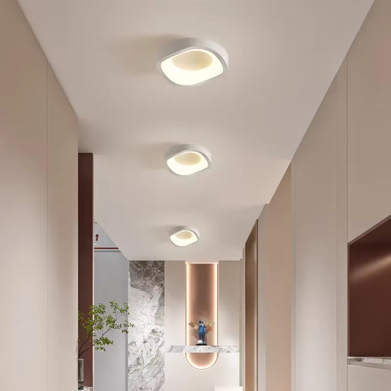 Nordic LED Ceiling Light for Living Dining Bedroom Corridor Balcony Modern Chandelier Indoor Lighting Fixture