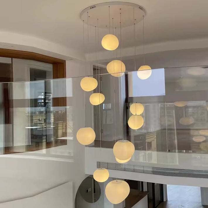 Nordic Home Decoration, Stair Chandelier, Living Room and Dining Room Pendant Lights, Ceiling Light, Indoor Lighting