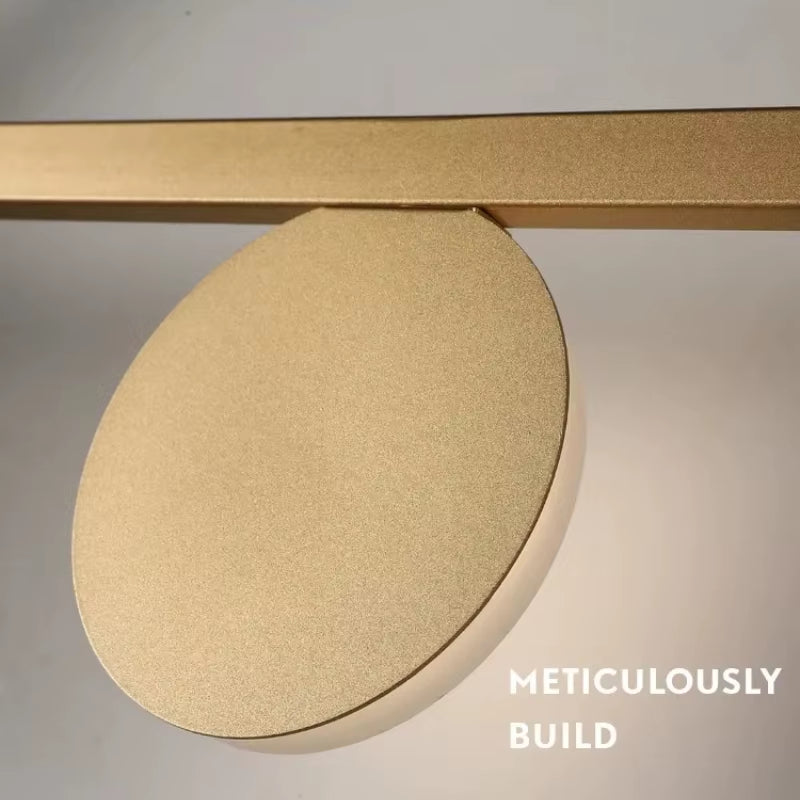 Living Room Wall Lamp Decoration Light Luxury Circular Sofa Background Atmosphere Lighting Simple Modern Nordic Bedroom Lamp