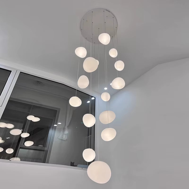 Nordic Home Decoration, Stair Chandelier, Living Room and Dining Room Pendant Lights, Ceiling Light, Indoor Lighting
