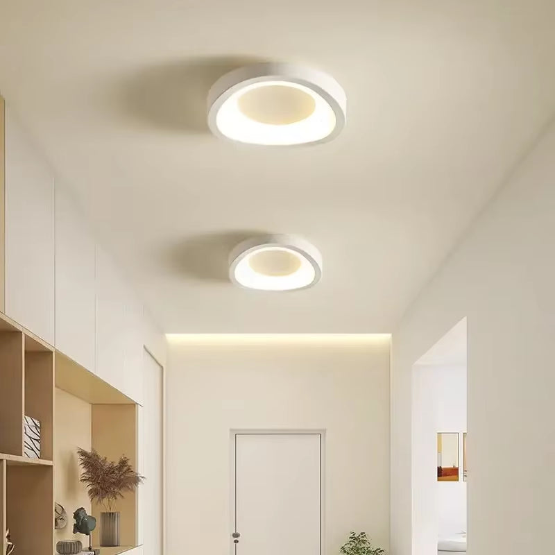 Nordic LED Ceiling Light for Living Dining Bedroom Corridor Balcony Modern Chandelier Indoor Lighting Fixture
