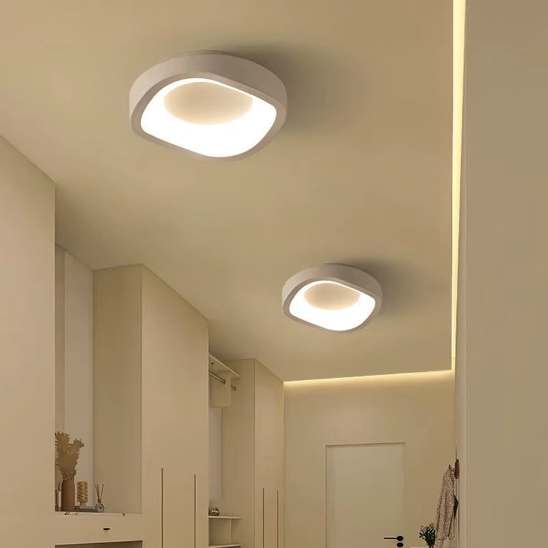 Nordic LED Ceiling Light for Living Dining Bedroom Corridor Balcony Modern Chandelier Indoor Lighting Fixture