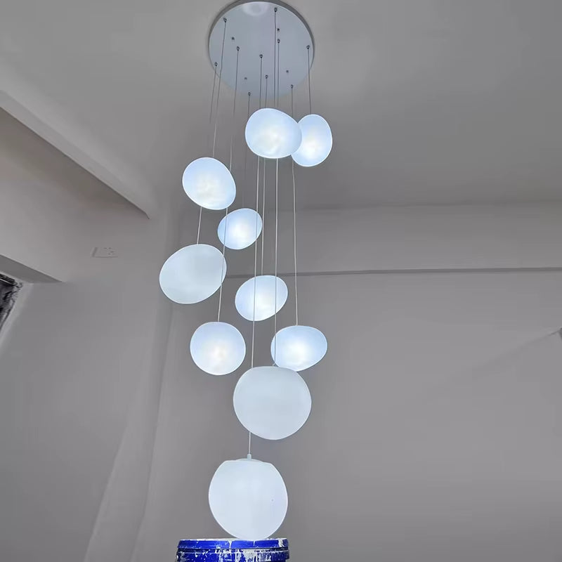 Nordic Home Decoration, Stair Chandelier, Living Room and Dining Room Pendant Lights, Ceiling Light, Indoor Lighting